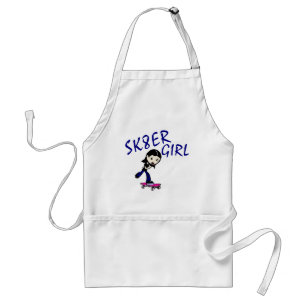 sk8er girl standard apron