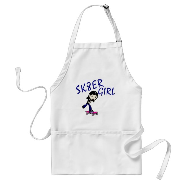 sk8er girl standard apron (Front)