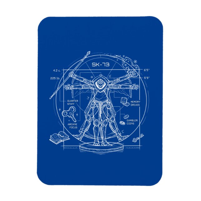 SK-73 Magnet (Vertical)