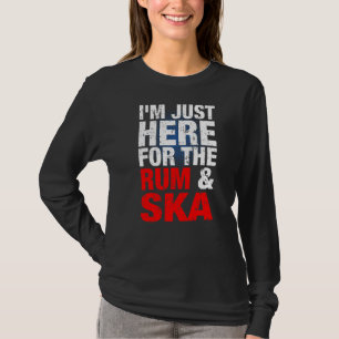 Ska And Rum Music Is Life Ska Reggae Punk Sco 1 T-Shirt