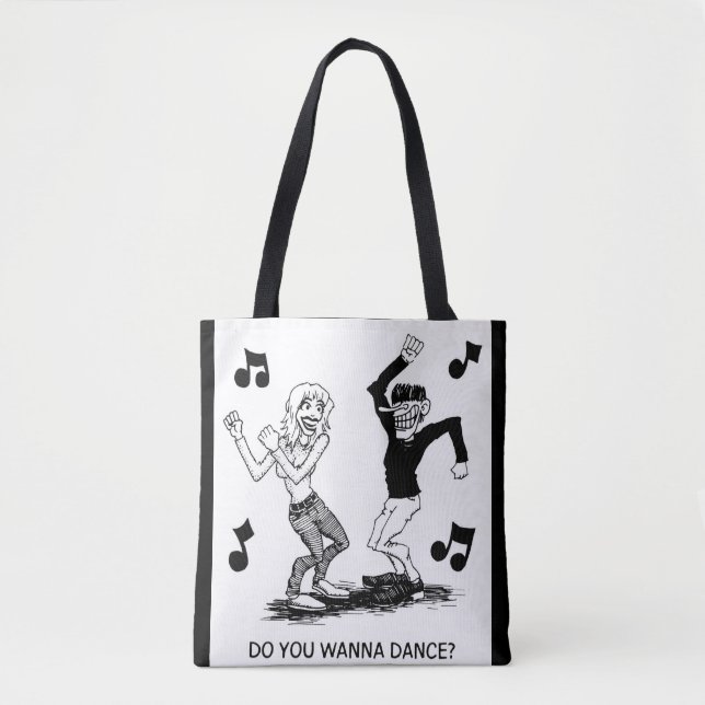Ska dance tote bag (Front)
