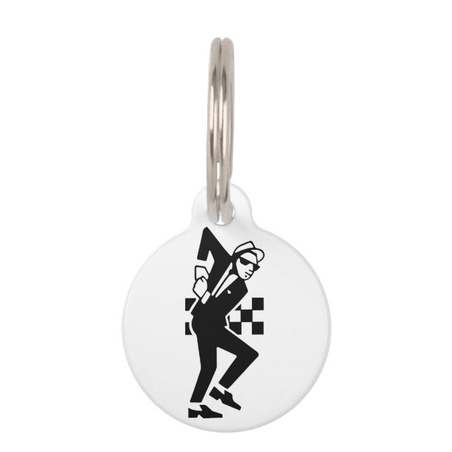 SKA Dancer Pet Tag (Front)