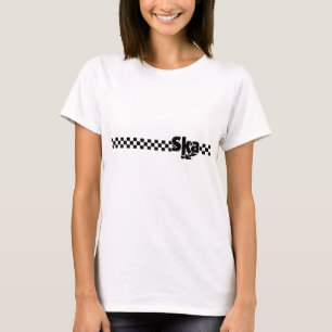SKA Dancing Feet with Checkers T-Shirt