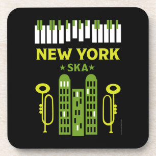 Ska Jazz Music Coaster