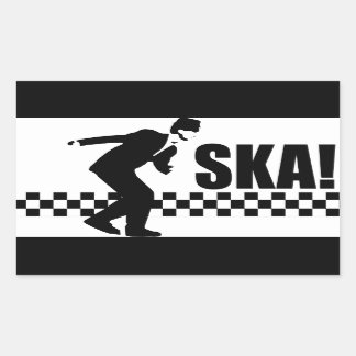 Ska On! Rectangular Sticker