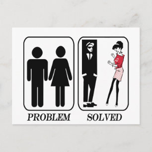 Ska Problem Solved Postcard
