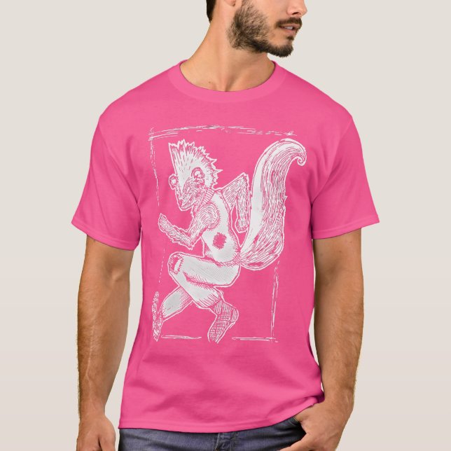 Ska Punk Dancing Skunk T-Shirt (Front)