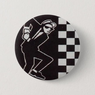 ska skanking guy 6 cm round badge