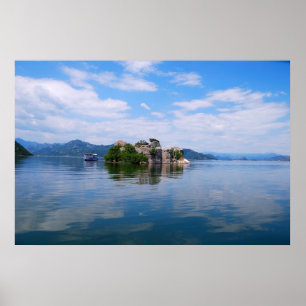 Skadar Lake in Montenegro Poster