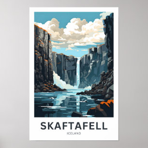 Skaftafell Iceland Travel Print