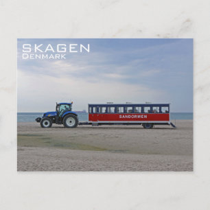 Skagen/Grenen Denmark Postcard! Postcard