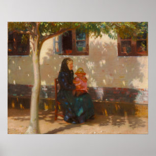 Skagen Woman with Little Helga Poster