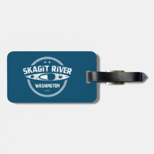 Skagit River Washington Kayaking Luggage Tag
