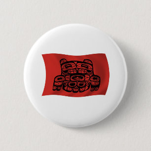 Skagit Tribe Flag Button