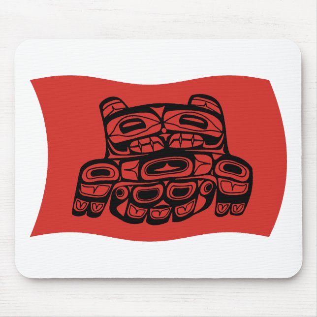 Skagit Tribe Flag Mousepad (Front)