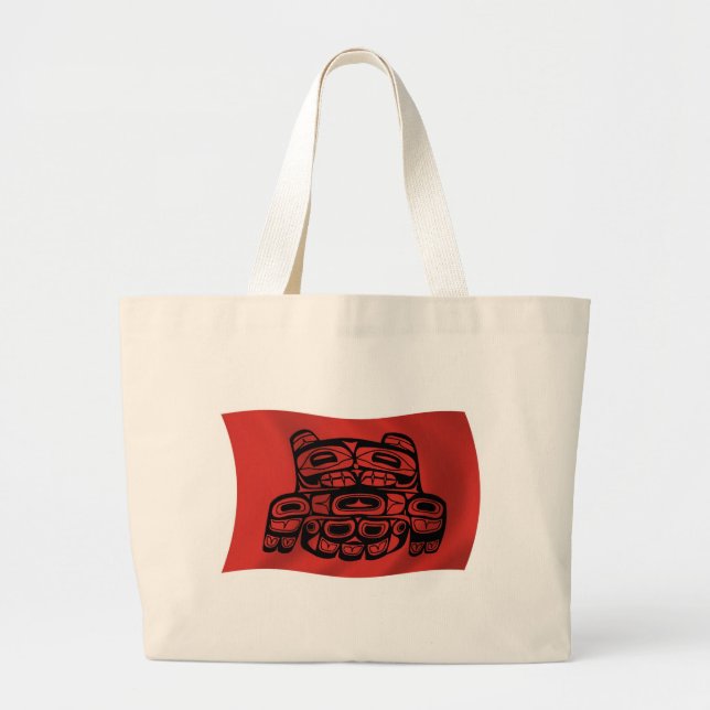 Skagit Tribe Flag Tote Bag (Front)