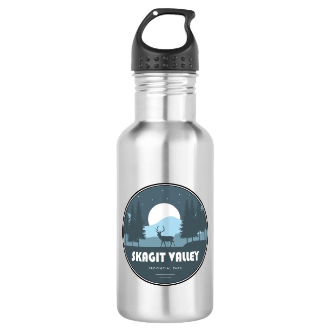Skagit Valley Provincial Park Deer 532 Ml Water Bottle (Front)