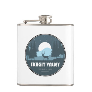 Skagit Valley Provincial Park Deer Hip Flask