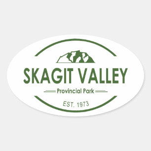 Skagit Valley Provincial Park Oval Sticker