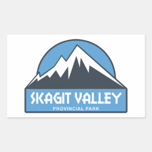 Skagit Valley Provincial Park Rectangular Sticker
