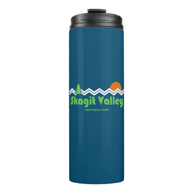 Skagit Valley Provincial Park Retro Thermal Tumbler (Front)