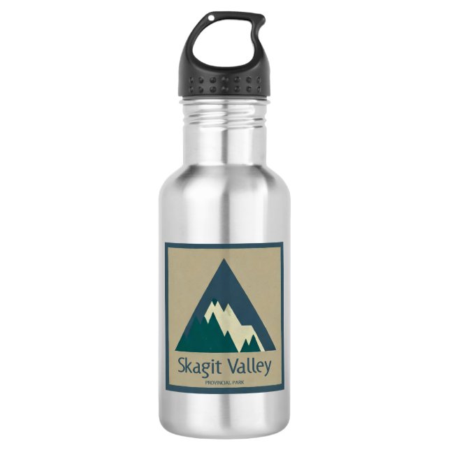 Skagit Valley Provincial Park Rustic 532 Ml Water Bottle (Front)