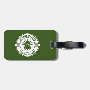 Skagit Valley Provincial Park Sun Trees Luggage Tag