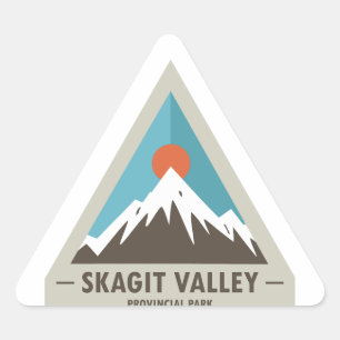 Skagit Valley Provincial Park Triangle Sticker