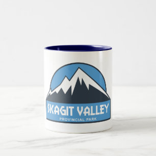 Skagit Valley Provincial Park Two-Tone Coffee Mug
