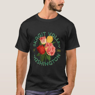 Skagit Valley Washington Spring Tulip Gardeners Fl T-Shirt