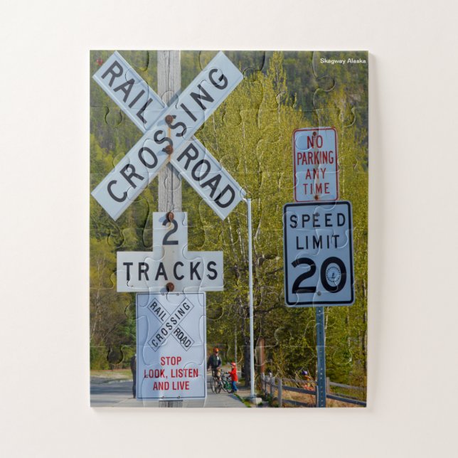 Skagway Alaska Jigsaw Puzzle (Vertical)