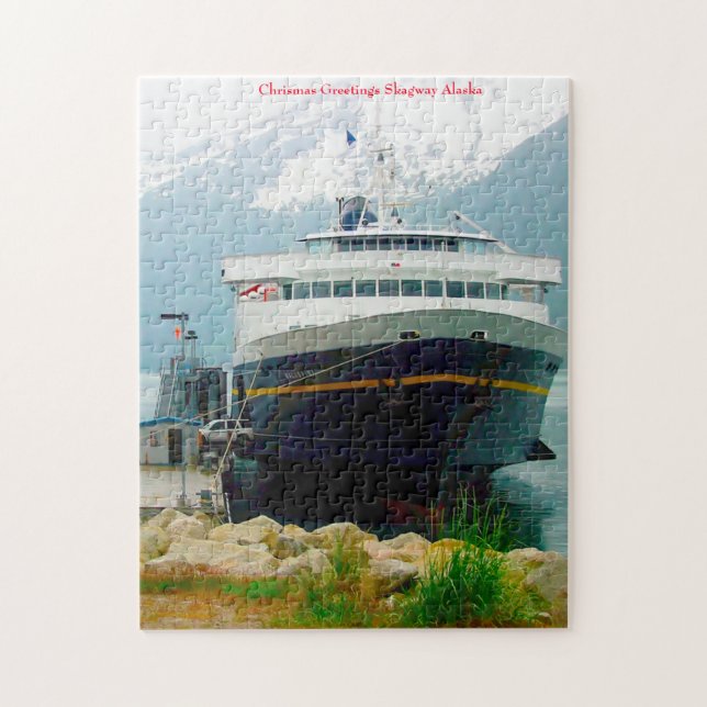 Skagway Alaska Jigsaw Puzzle (Vertical)