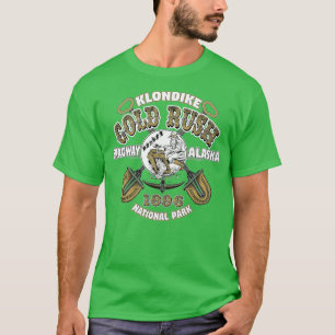 Skagway Alaska Klondike Gold Rush Souvenir  T-Shirt