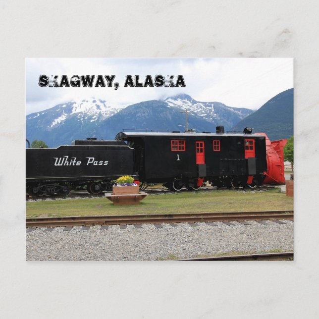 Skagway, Alaska Postcard (Front)