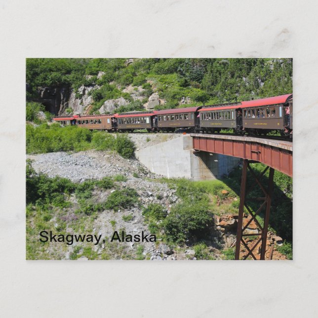 Skagway, Alaska Postcard (Front)