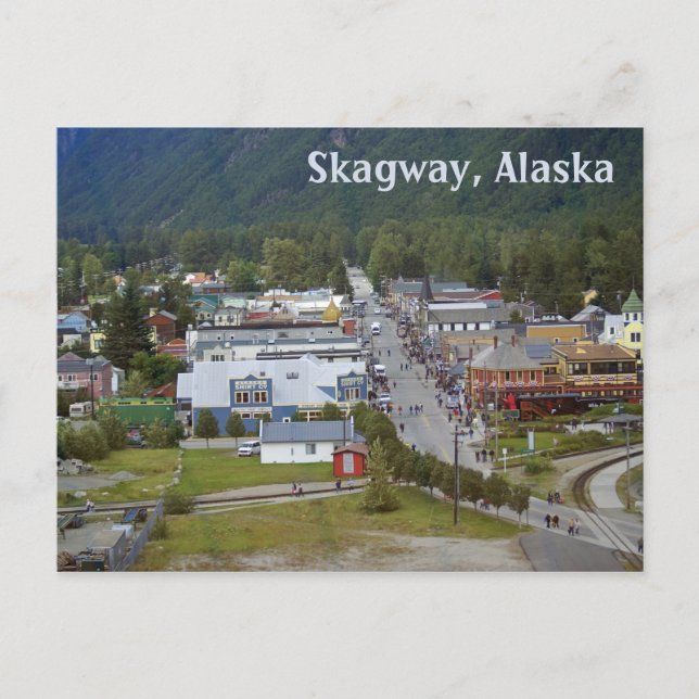 Skagway, Alaska Postcard (Front)