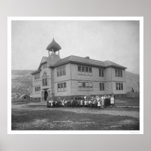 Skagway, Alaska Public School 1906 Poster
