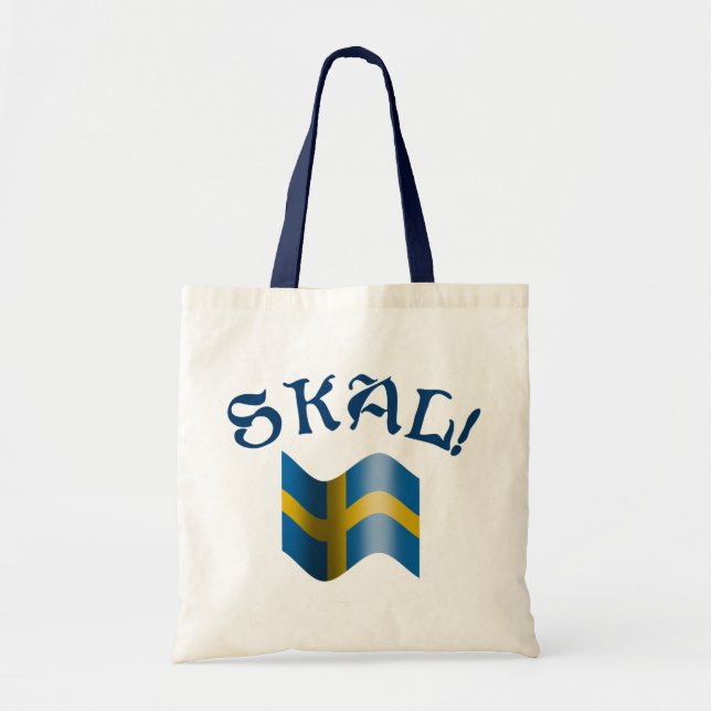 Skal! Swedish Toast from Sweden Tote Bag (Front)