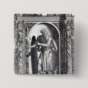 Skanderbeg 15 Cm Square Badge