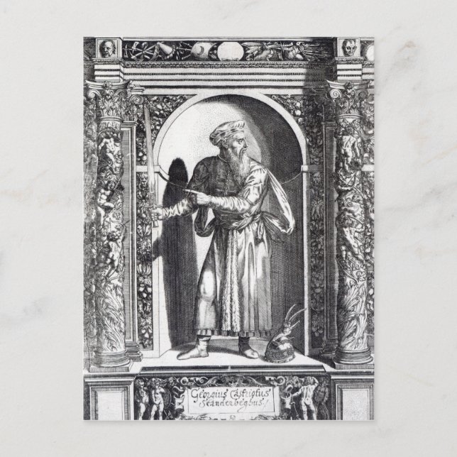 Skanderbeg Postcard (Front)