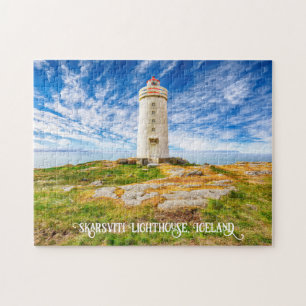 Skarsviti Lighthouse, Iceland Jigsaw Puzzle