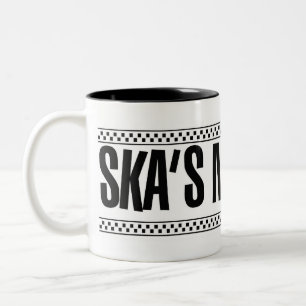 Ska's Not Dead! Two-Tone Coffee Mug