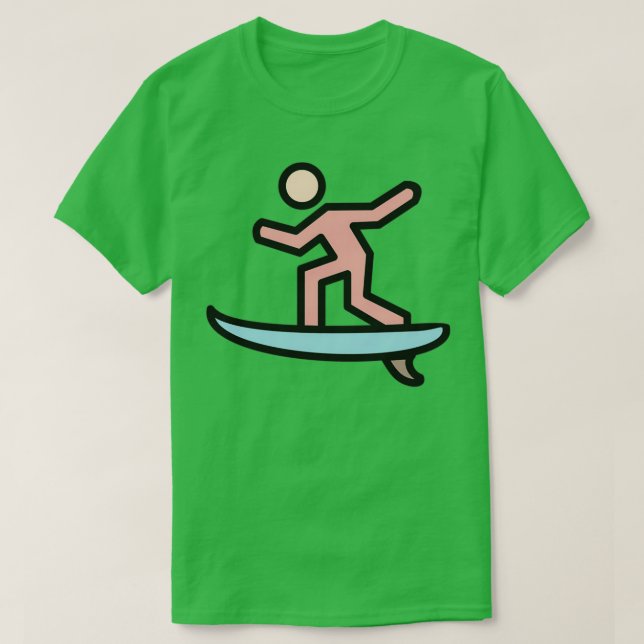 Skate And Surf On The StreetBoardBodyboardingSurfe T-Shirt (Design Front)