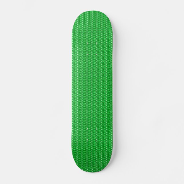 Skate Board Green Glitter (Front)