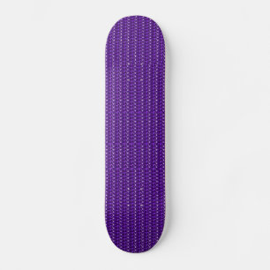Skate Board Purple Glitter