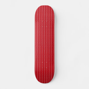 Skate Board Red Glitter