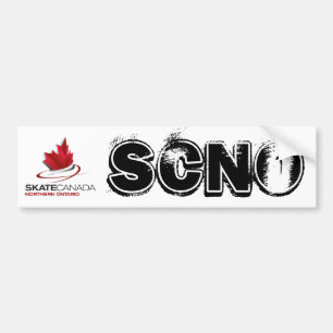 Skate Canada Northern Ontario Logo Bumper Sticker