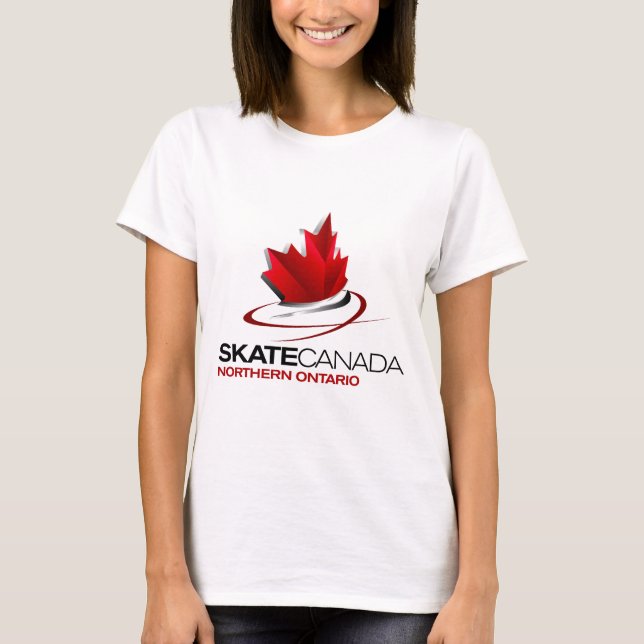 Skate Canada Northern Ontario Logo T-Shirt (Front)