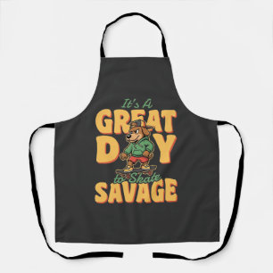 Skate Dog Great Day Savage Apron