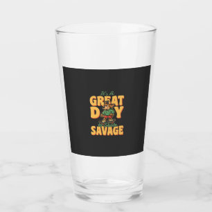 Skate Dog Great Day Savage Glass